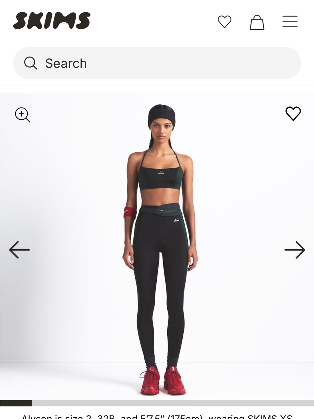 NikeSKIMS SHINE
Drawcord Stirrup 26" Legging